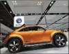  ?? KRISZTIAN BOCSI / BLOOMERG 2014 ?? Last year, VW delivered just 15,166 Beetles; SUV sales are growing.