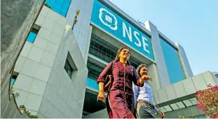  ??  ?? The National Stock Exchange, which filed its IPO papers in December 2016, was looking to raise ₹100 billion, which could have valued the operator at as much as ₹400 billion.— Bloomberg