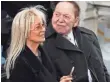  ?? JOE RAEDLE, GETTY IMAGES ?? Las Vegas casino magnate Sheldon Adelson attends the Jan. 20 inaugurati­on, to which he donated $5 million.