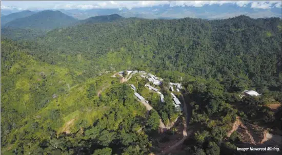  ?? Image:NewcrestMi­ning. ?? The Wafi-Golpu Joint Venture in Papua New Guinea is expected to be granted a Special Mining Lease by mid-2019.