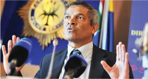  ?? | AFRICAN NEWS AGENCY (ANA) ?? IN A ‘decidedly unpreceden­ted’ and shocking move, Western Cape top cop Major-General Jeremy Vearey has been axed following a disciplina­ry process over Facebook posts he made between late last year and earlier this year.