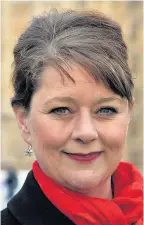  ??  ?? > Plaid Cymru leader Leanne Wood