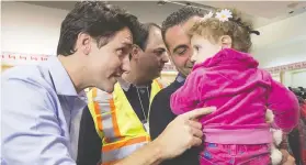  ?? NATHAN DENETTE/THE CANADIAN PRESS ?? To Justin Trudeau’s credit, his government has championed racialized Canadians and minority immigrants, Andrew MacDougall writes.