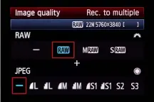  ??  ?? You can reduce the size of the raw files you shoot, but you probably shouldn’t.