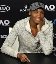  ?? ASSOCIATED PRESS FILE PHOTO ?? Venus Williams’ The EleVen by Venus collection was worn by ball girls and ushers at the BNP Paribas Showdown tennis event Monday night.