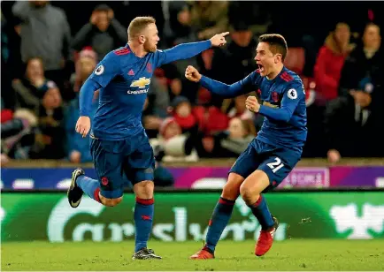  ?? PHOTO: REUTERS ?? Among this season’s highlights is Manchester United’s Wayne Rooney breaking the football club’s all-time goalscorin­g record.
