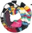  ??  ?? 8 Patchwork scarf, £25.99, Zara