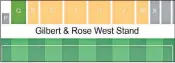  ?? ?? Southend United season tickets and website now brandish the West Stand’s unfortunat­e new name