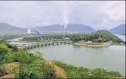  ?? PTI ?? Cauvery flowing through Mettur Dam in Tamil Nadu. On February 16, the Supreme Court passed an order increasing Karnataka's share and directed it to release 177.25 tmcft of water to Tamil Nadu.