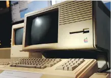  ?? BLOOMBERG/FILES ?? Even Apple Inc. has had its share of flops, like its bulky and expensive Lisa II computer of the early 1980s.