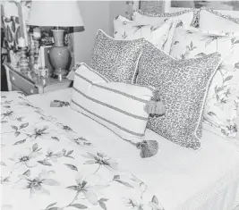  ?? TNS ?? If you have a collection, feature a few choice pieces on your bedside table or dresser top.