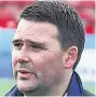  ??  ?? JUST CHAMPION Linfield manager David Healy