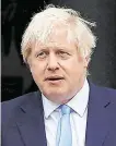  ??  ?? Deadline: Boris Johnson has committed to leave the EU this month