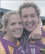  ??  ?? Sharon Kehoe and Fiona Rochford have a trip to Croke Park to look forward to next month.