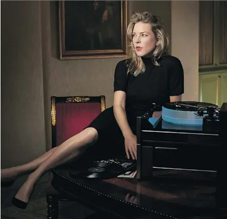  ?? MARY MCCARTNEY/NATIONAL ARTS CENTRE ?? After a bit of a break, jazz star Diana Krall is back on the road with her Turn Up the Quiet tour.