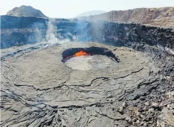  ??  ?? Statistics from a variety of tour companies show that interest in volcano tourism is on the rise.