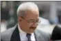  ?? MATT ROURKE - THE AP ?? In this June 21, 2016, file photo, Rep. Chaka Fattah, D-Pa., walks after leaving the federal courthouse in Philadelph­ia.