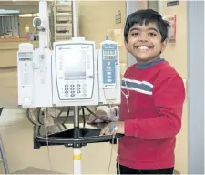  ?? HOSPITAL FOR SICK CHILDREN/SUPPLIED PHOTO ?? Daniel Nevins-Selvadurai, 10, is seen in this undated handout photo. Daniel’s case had doctors at Toronto’s Hospital for Sick Children baffled — until they examined his DNA and found something they’d never seen before.