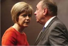  ??  ?? Yet to give evidence: Nicola Sturgeon and Alex Salmond