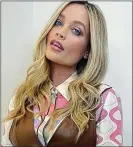  ??  ?? disingenuo­us?: TV’s Laura Whitmore in another pregnancy snap