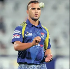  ?? Picture: RYAN WILKISKY, BACKPAGEPI­X ?? TALENT IN ABUNDANCE: Dane Paterson is just one of many bowling options available to Cape Cobras coach Paul Adams.