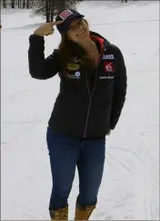  ?? Margot Bailet va prendre le départ de la descente canadienne demain soir. (Photo R.L.) ??