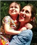  ??  ?? PLIGHT: Nazanin with daughter Gabriella during her release