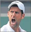  ??  ?? Novak Djokovic