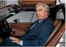  ??  ?? The real John Delorean in 1977 (left) and Alec Baldwin in prosthetic make-up as the automotive mogul for the new movie.