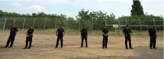  ?? CSABA SEGESVARI/AFP/GETTY IMAGES ?? This summer, Hungary began building a four-metre-high, 150-metre-long metal fence at its border with Serbia to stem the flow of migrants and refugees.