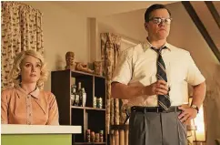  ??  ?? Julianne Moore und Matt Damon in „Suburbicon“.