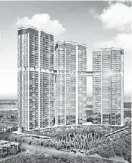  ??  ?? The upcoming Green Haven serviced apartments by Welton Developmen­t located at Iskandar Malaysia in Johor Bahru.