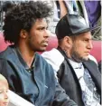  ?? Foto: Wagner ?? Gegen Köln saßen Caiuby (links) und Raul Bobadilla noch gemeinsam auf der Tribüne.