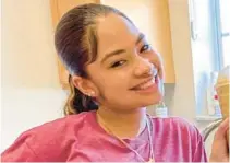  ?? ORANGE COUNTY SHERIFF’S OFFICE ?? Authoritie­s say Miya Marcano was killed by a maintenanc­e worker who used a master key to enter her apartment. A law in her name requires background checks.