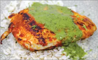  ?? Associated Press photo ?? This photo shows a Thai chicken coconut curry in Bethesda, Md.