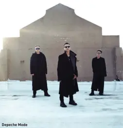  ??  ?? Depeche Mode