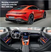  ?? ?? New plug-in hybrid GT outsprints even the MERC-AMG One