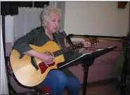  ??  ?? Phyllis Hummel of Terre Hill will sing Irish songs at the March 21breakfas­t buffet at Joanna Furnace.