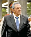  ??  ?? El presidente cubano Raúl Castro.