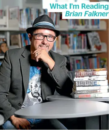 ??  ?? Brian Falkner is the author of 20 books for junior readers and young adults and a two-time Young Adult category winner in the New Zealand Children’s Book Awards. Raised in Auckland, he lives in Australia. His most recent novel, Katipo Joe: Spycraft, is out now.
