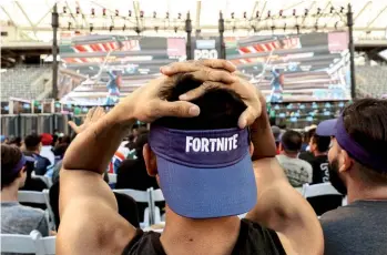  ?? PATRICK T. FALLON/BLOOMBERG ?? Encuentro de jugadores de Fortnite en Los Ángeles, junio de 2017.