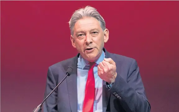  ?? Pictures: PA. ?? Scottish Labour leader Richard Leonard, who has said the party is looking to recover as it heads into the 2021 election.