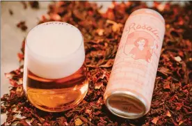  ?? FIRESTONE WALKER BREWING ?? February brings new beer releases to Northern California, including Firestone Walker Brewing’s new Rosalie beer rosé, above, and Mind Haze hazy IPA, below.