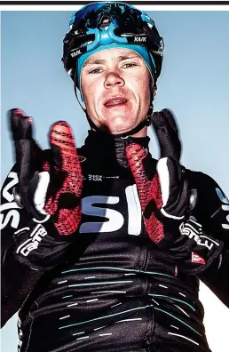  ?? PA ?? Ride on: Froome at Sky’s training camp in Monaco