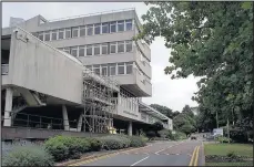  ??  ?? Leicesters­hire County Council HQ at county hall in Glenfield