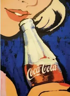  ?? Foto: David Ebener, dpa ?? Historisch­e Werbung für Coca Cola.