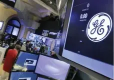  ?? RICHARD DREW/THE ASSOCIATED PRESS ?? General Electric announced it would merge its oil and gas division with Baker Hughes, creating a new firm. GE will own 62.5 per cent of the shares.