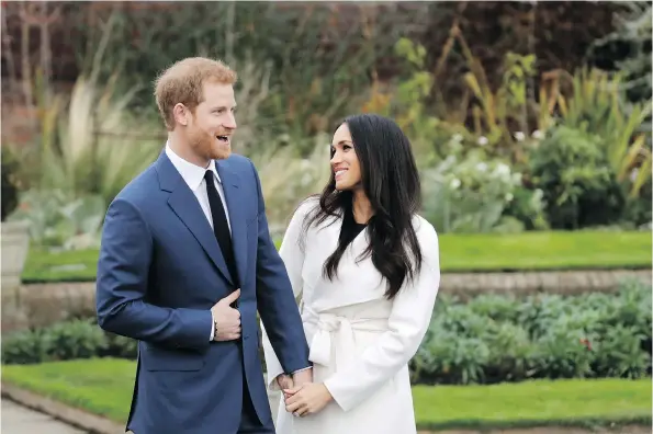  ?? MATT DUNHAM/THE ASSOCIATED PRESS ?? The countdown is on! You have two months to get through all of these books before Prince Harry and his fiancée Meghan Markle walk down the aisle.
