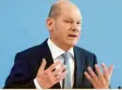  ?? Foto: dpa ?? Finanzmini­ster Olaf Scholz stellte die Eckdaten für den Etat 2022 vor.