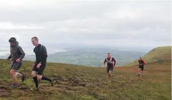  ??  ?? Taking part in the inaugural Sligo Trail Running Festival.